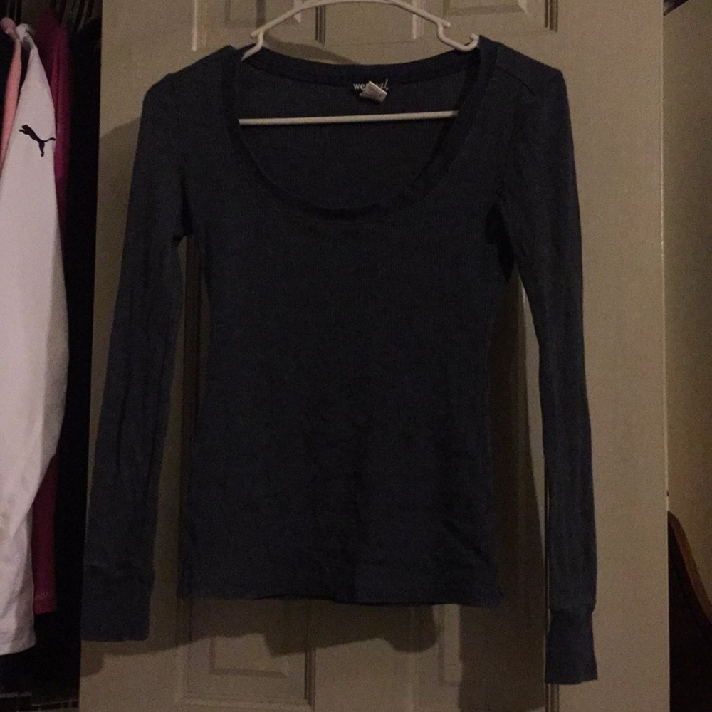 Grey Long Sleeve Shirt